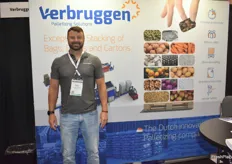 Matt Craycraft with Verbruggen Palletizing Solutions.